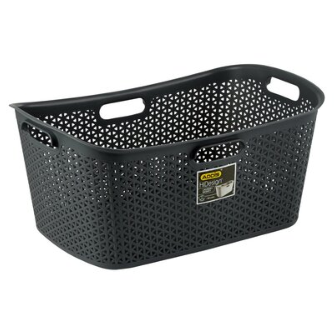 ADDIS HIDESIGN LAUNDRY BASKET 91600DGR